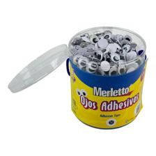 48PVC DRUM/CTN 2000PCS MOVINGEYES STICKERS IN PVC DRUM WITH - 785-8944140