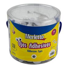 CAIXA DE OLHOS MÓVEIS DE PVC 15mm 500PCS - 785-8944141