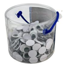 CAIXA DE OLHOS MÓVEIS DE PVC 15mm 500PCS - 785-8944141