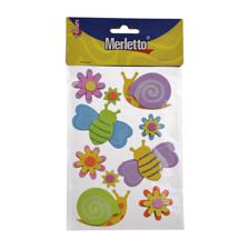 STICKER DE FOMI 3D (ABEJA) - 785-8944429