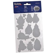 STICKER DE FOMI 3D (AGUACATE) - 785-8944434