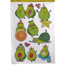 STICKER DE FOMI 3D (AGUACATE) - 785-8944434