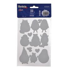 STICKER DE FOMI 3D (AGUACATE) - 785-8944434