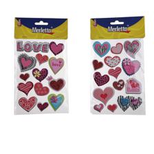 STICKER DE FOMI 3D (CORAZON) - 785-8944435