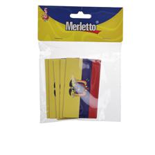 5PCS FOAM STICKERS (ECUADOR FLAG) - 785-8944440
