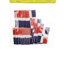 BANDEIRA DA REPÚBLICA DOMINICANA 2,8* 4,3 cm - 785-8944443