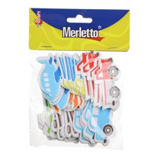 28PCS FOAM STICKERS (TRANSPORTATION) - 785-8944447