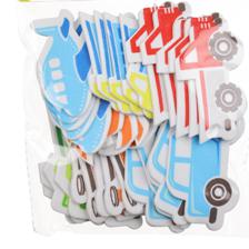 28PCS FOAM STICKERS (TRANSPORTATION) - 785-8944447