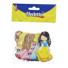 STICKER DE FOMI 18PZAS (PRINCESA) - 785-8944451