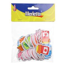 STICKER DE FOMI 33PZAS (NUEVA COMIDA) - 785-8944457