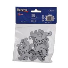 STICKER DE FOMI 35PZAS (BIGOTES) - 785-8944460