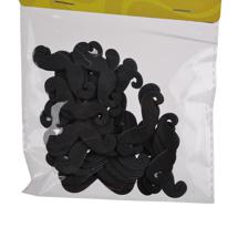 STICKER DE FOMI 35PZAS (BIGOTES) - 785-8944460