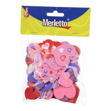 STICKER DE FOMI 52PZAS (CORAZON) - 785-8944463