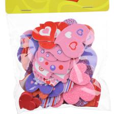 STICKER DE FOMI 52PZAS (CORAZON) - 785-8944463