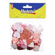 STICKERS LASER DE FOMI 130PZAS (CORAZON) - 785-8944464