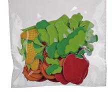 STICKER DE FOMI 21PZAS (VEGETALES) - 785-8944469
