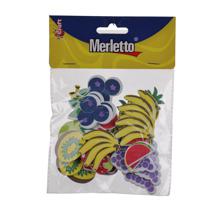 STICKER DE FOMI 30PZAS (FRUTAS) - 785-8944470