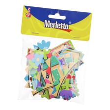 STICKER DE FOMI 19PZAS (CASA, FLORES) - 785-8944471