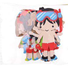 STICKER DE FOMI 16PZAS (NINOS) - 785-8944472