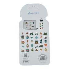 288SETS/CTN 30PCS VINYL STICKER IN OPP BAG WITH WINDOW CARDB - 785-9074158