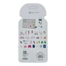 288SETS/CTN 30PCS VINYL STICKER IN OPP BAG WITH WINDOW CARDB - 785-9074158