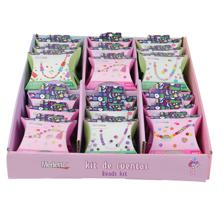 1PDQCTN 24PCS BRACELET AND NECKLACE BEAD KIT IN PDQ PACKING. - 785-9074491