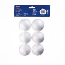 FORMAS DE ESPUMA 6PZA 5.5CM (BOLA) - 785-9162961