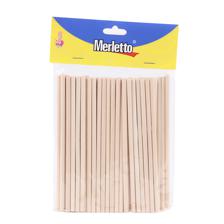 96BAGSCTN 50PCS WOOD DOWELS INOPP BAG WITH HEADER CARD PACK - 785-9164607