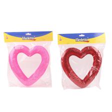 glitter heart wreath - 785-9164699