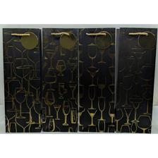 SACO DE PRESENTE/VINHO 12* 35* 9CM - 786-8532457
