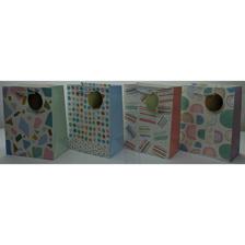 360PCSCTN PAPER BAG MERLETTO GOLD HANG TAG 210G WHITE CARD P - 786-8892293