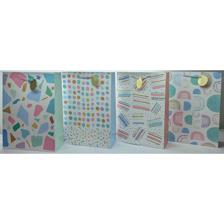 180PCSCTN PAPER BAG MERLETTO GOLD HANG TAG 210G WHITE CARD P - 786-8892295