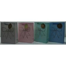 360PCSCTN PAPER BAG MERLETTO GOLD HANG TAG 210G WHITE CARD P - 786-8892302