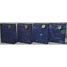 240PCSCTN PAPER BAG MERLETTO GOLD HANG TAG 210G WHITE CARD P - 786-8892312