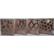 240PCSCTN PAPER BAG MERLETTO GOLD HANG TAG 210G WHITE CARD P - 786-8892315