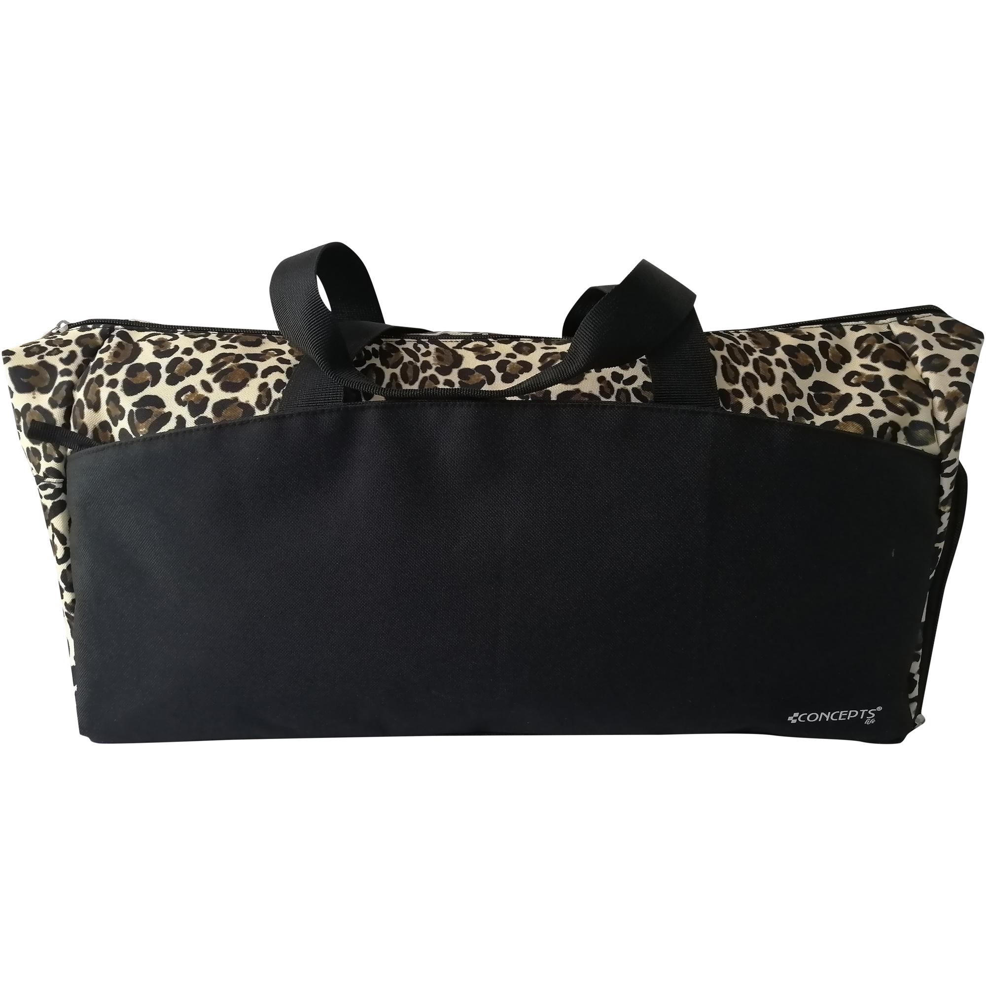 YOGA TRAVEL BAG WITH BIG FRONTZIPPER POCKET AND SIDE SHOES - 308-1000025