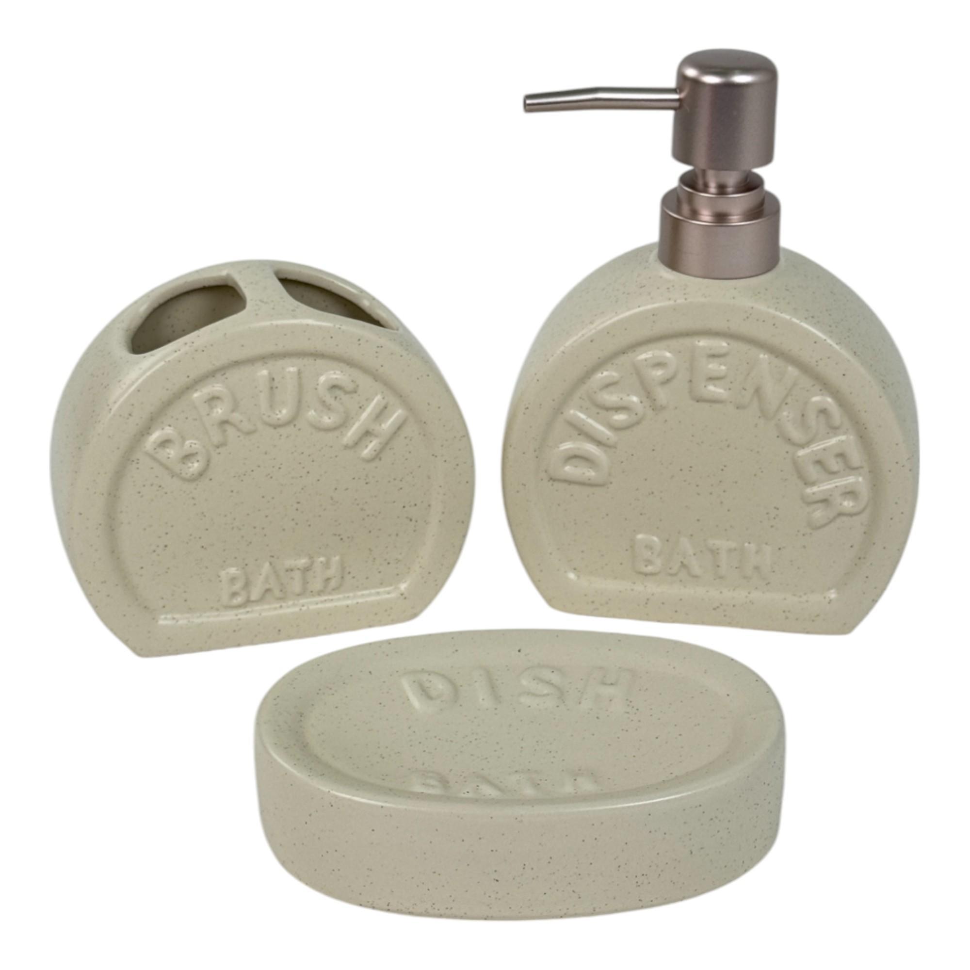 DISPENSADOR DE BANHEIRO 3 PEÇAS - 351-080019