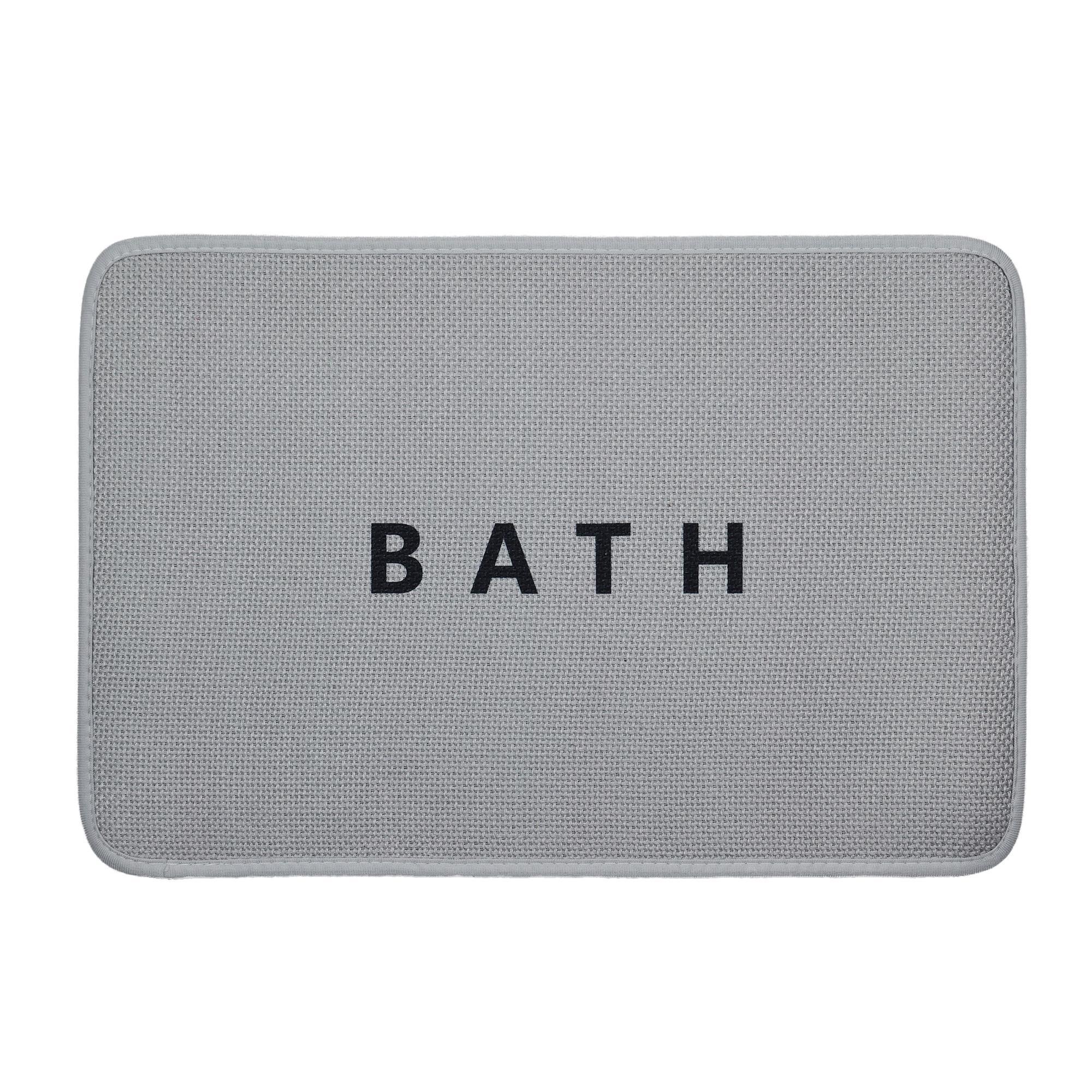 ALFOMBRA P/BAÑO 60X40X0.4CM - 351-110001