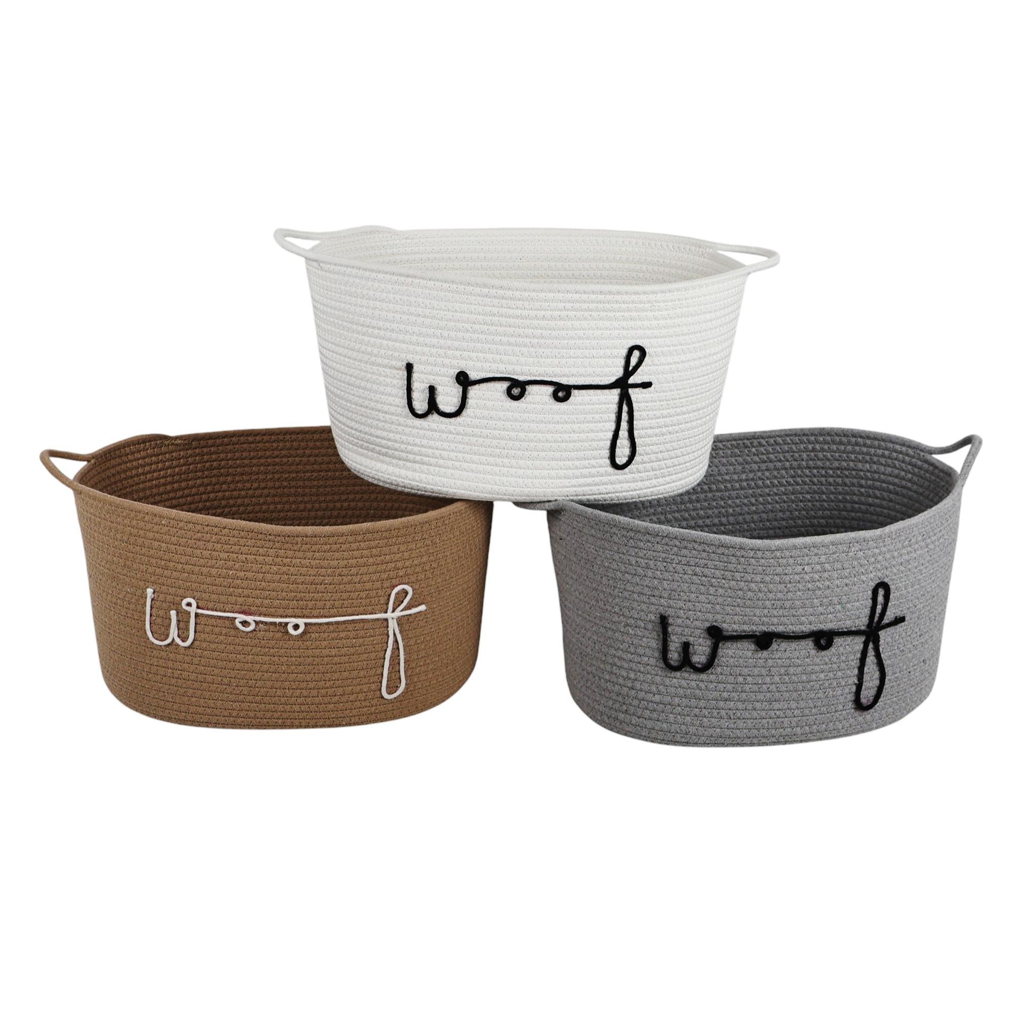 CESTA D/TELA 3 SURT 29X42X23CM - 352-610038