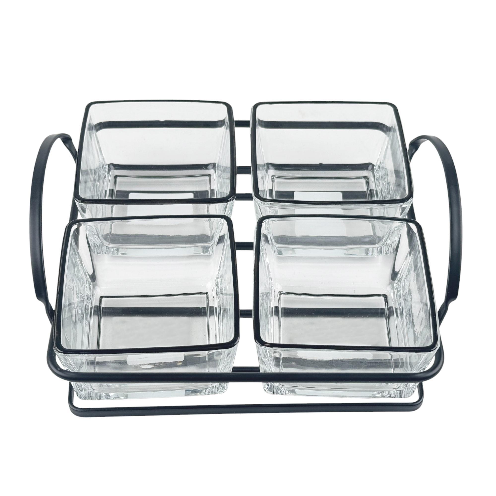 SET/4 SQUARE BOWL - 353-210001