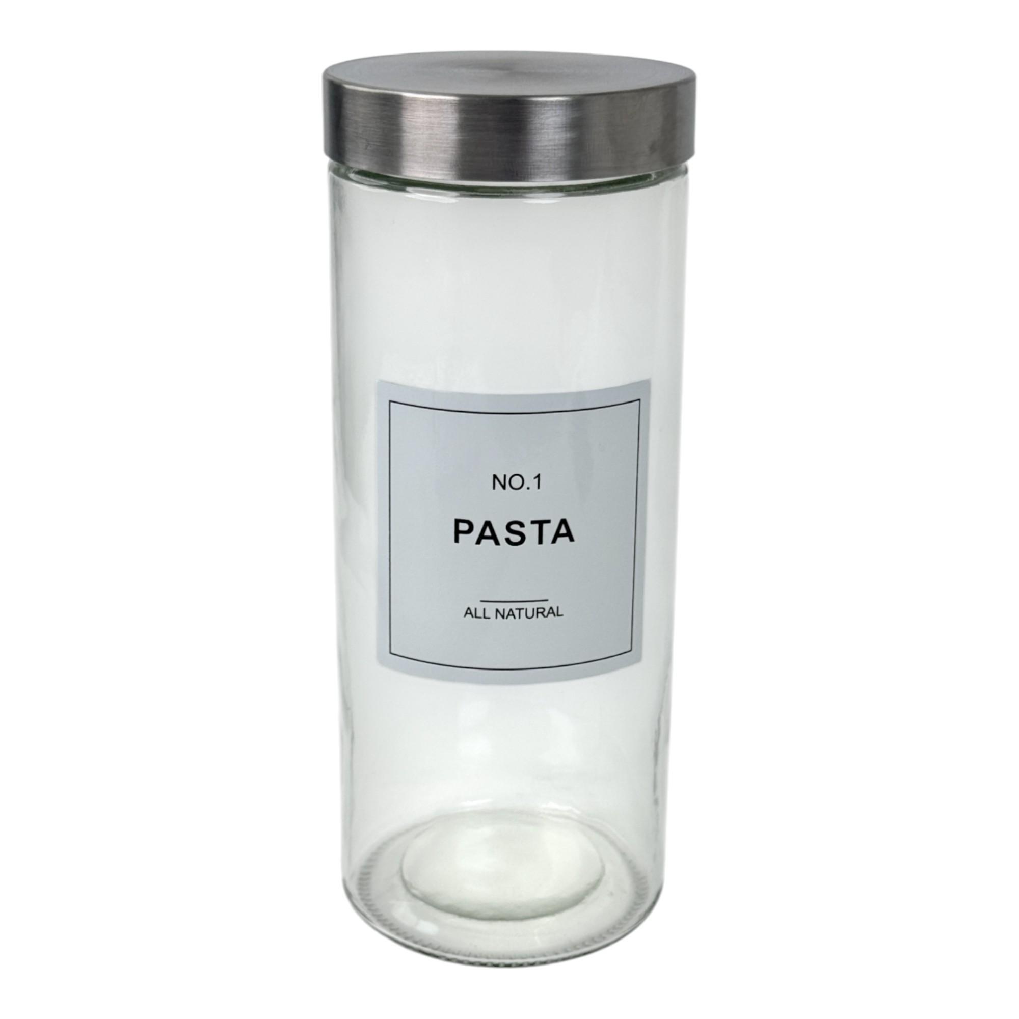 GLASS STORAGE JAR - 354-130017