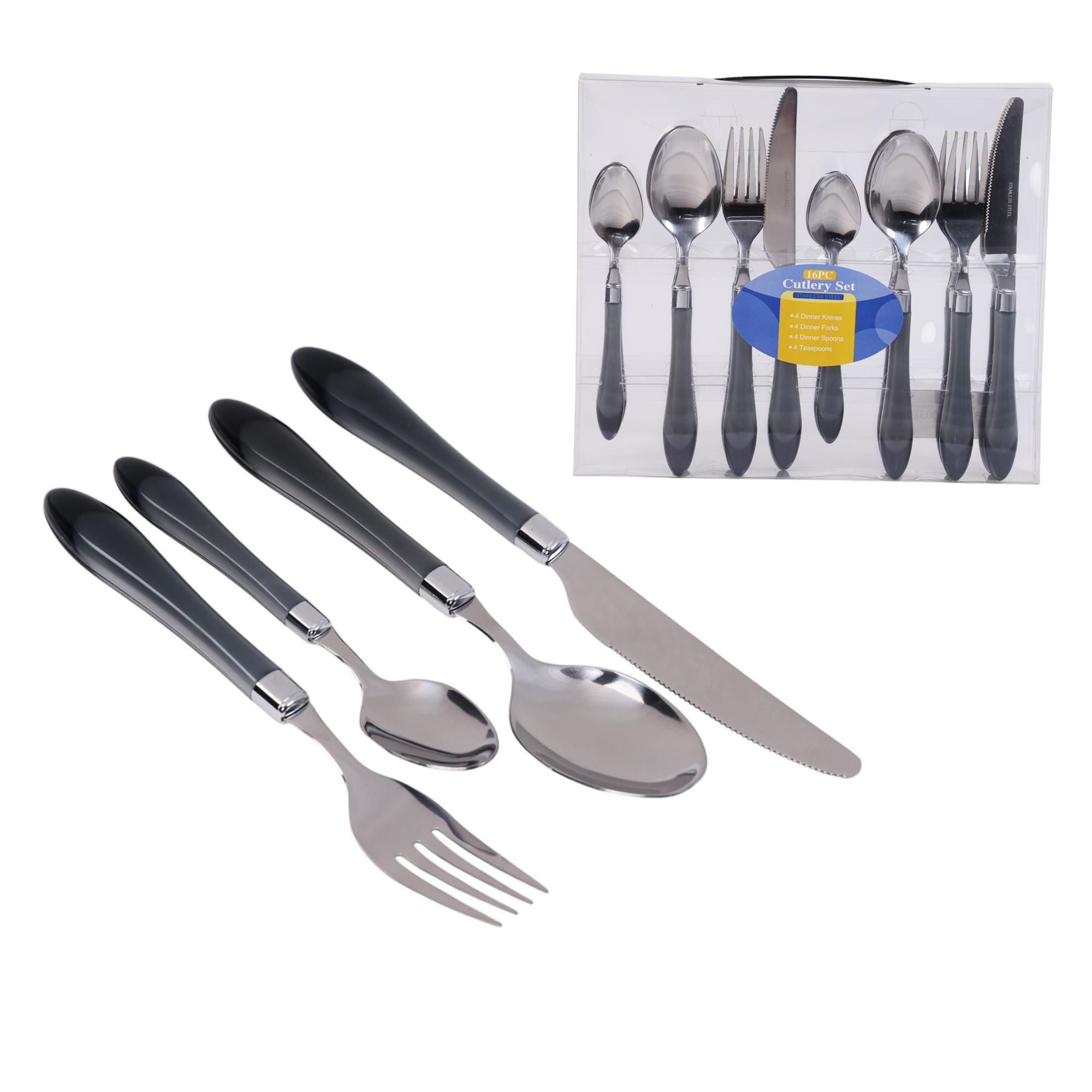 CUBIERTOS 16 PZ - 355-260010