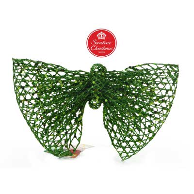 ADORNO LAZO VERDE 20X15X6cm