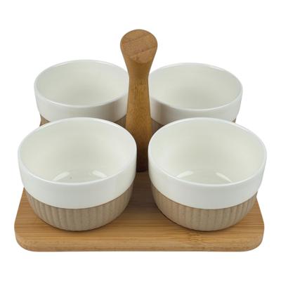 JG BOWLS CON BASE 5PZ 19X19X13