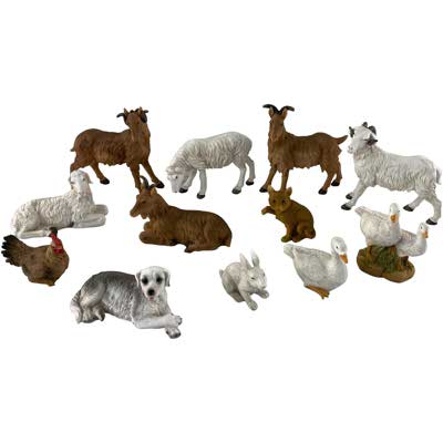 JG ANIMALES 8pulgadas 11PZ 11PZ 20CM