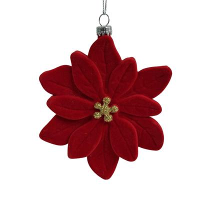 ADORNO FLOR DE PASCUA COLGANTE