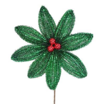 POINSETTIA DECOR 25X24X5CM