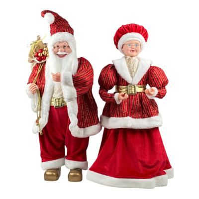 JG SANTA/MAMA SANTA DECOR  2PZ