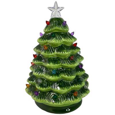 ARBOL C/LUZC/BATAA 14X14X21CM