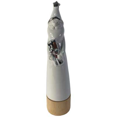 SANTA C/POTE 6X6X25CM